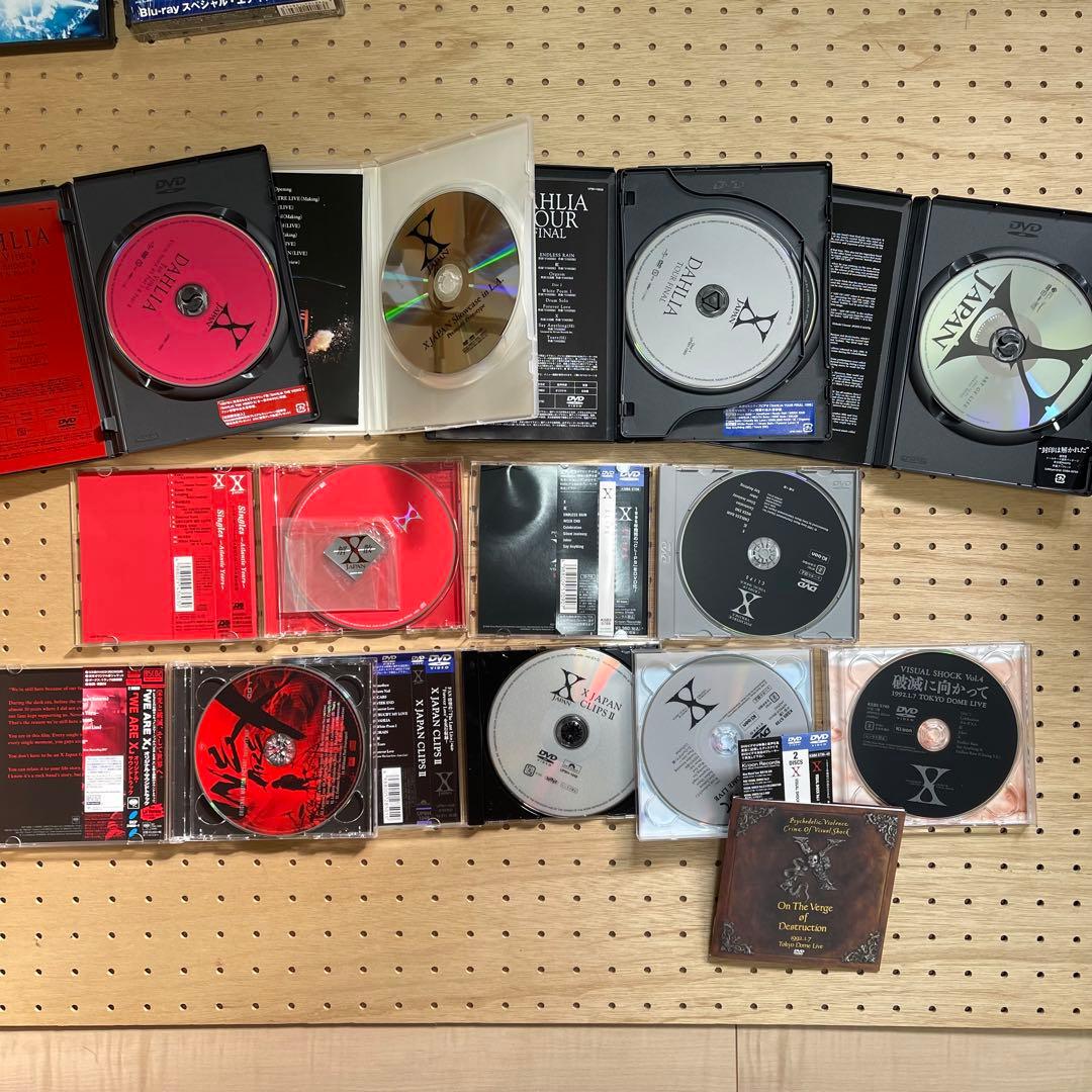 XJAPAN CD DVD Blu-ray まとめ売り