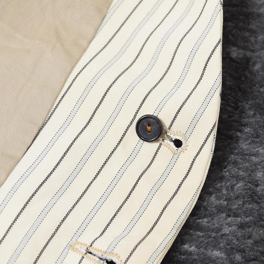 イタリア製 ラルディーニ LARDINI シルク ベスト ジレ 46 ベージュ