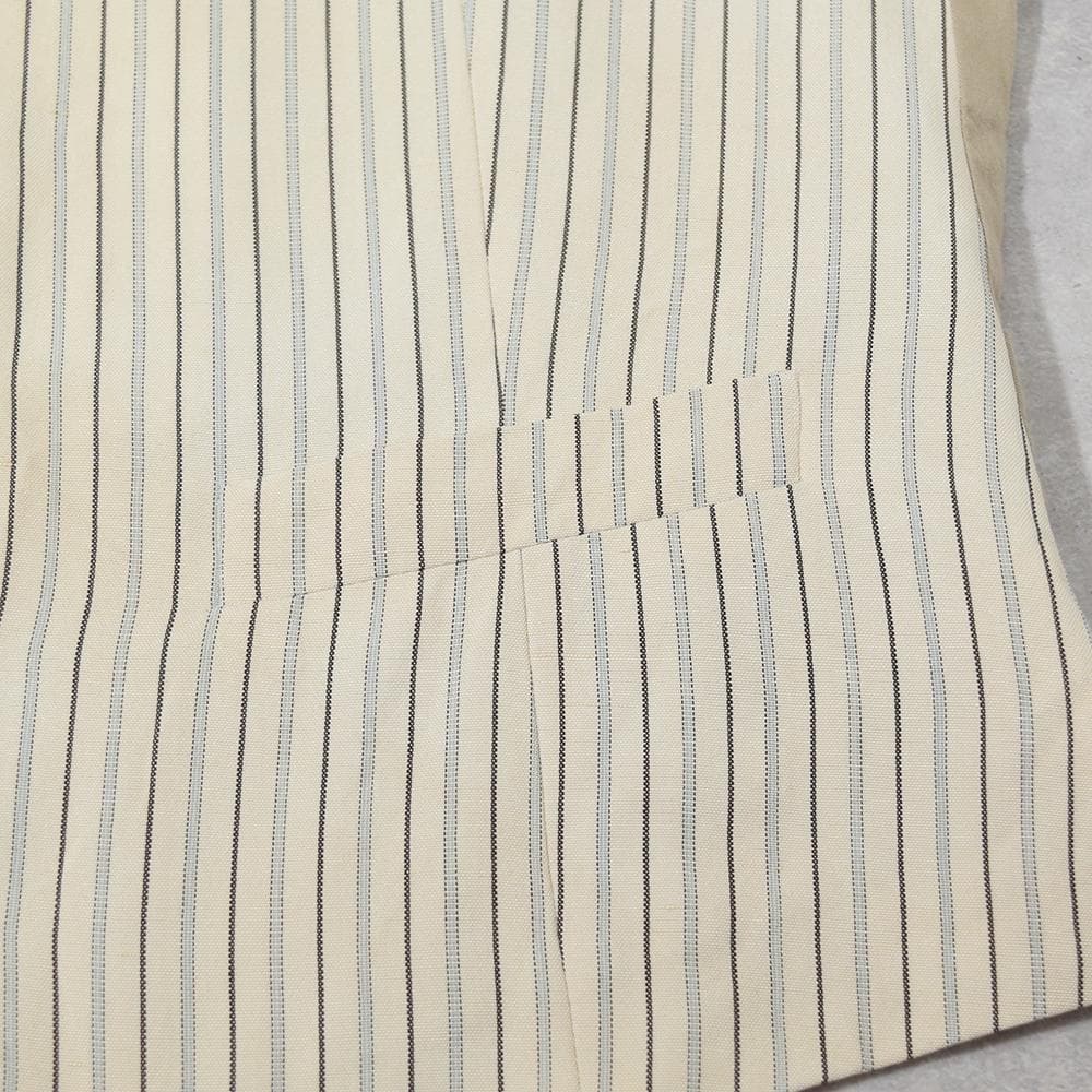 イタリア製 ラルディーニ LARDINI シルク ベスト ジレ 46 ベージュ