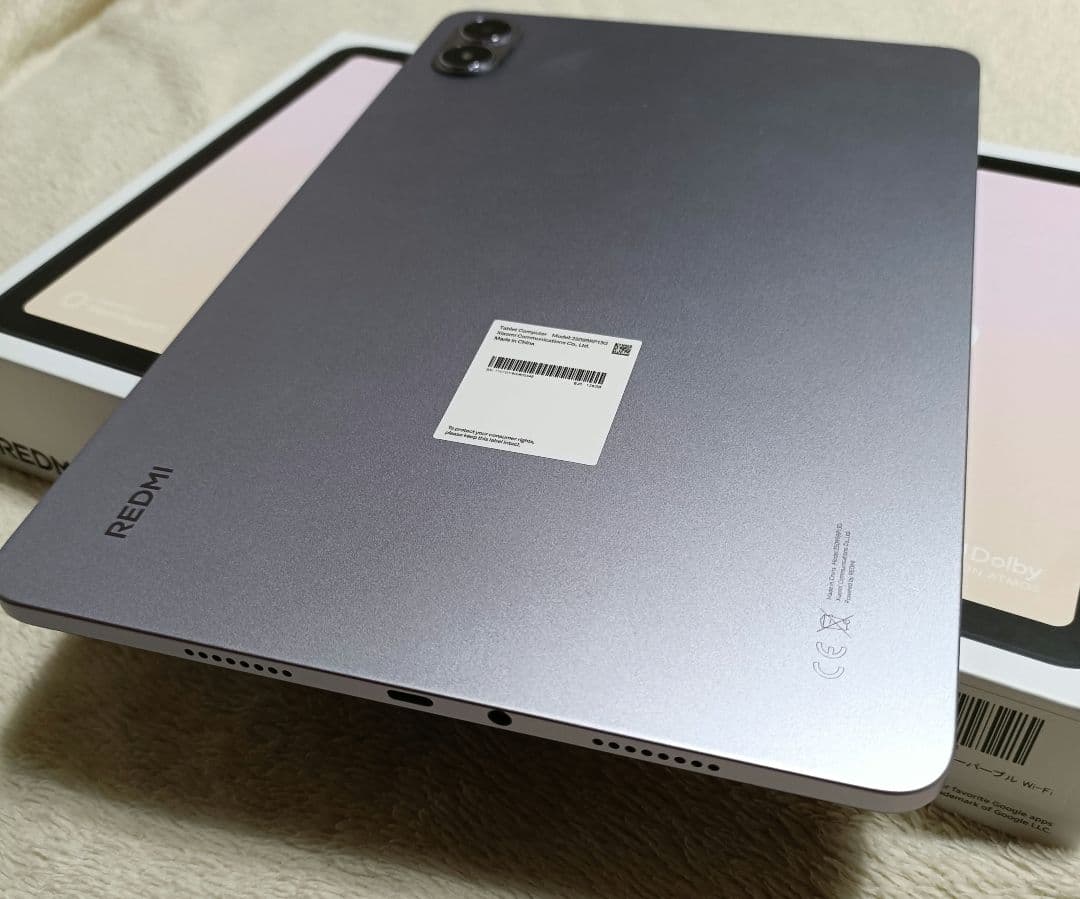 美品　Redmi Pad 2 Pro ラベンダーパープル 6GB +128GB