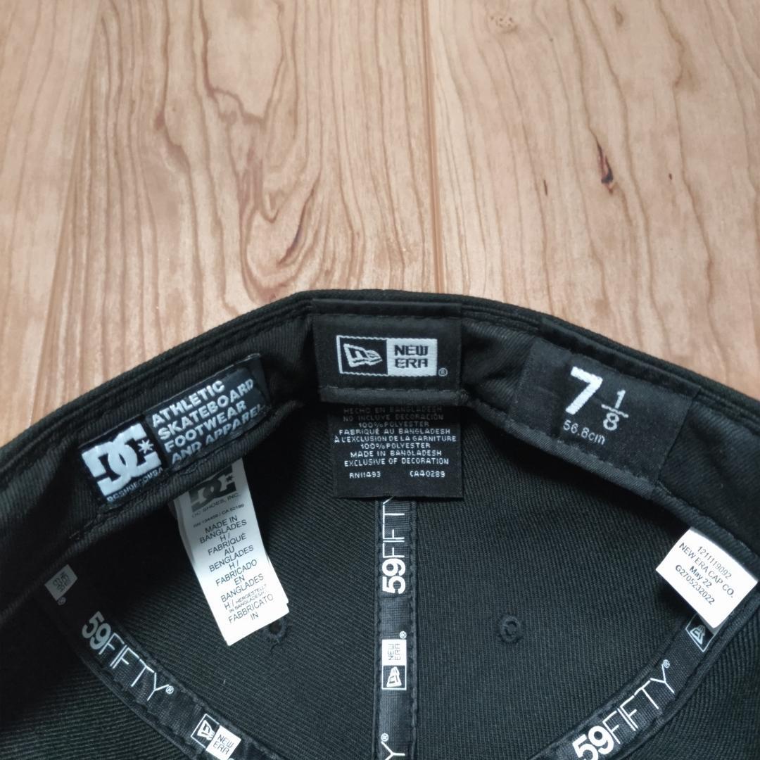 希少 DC × NEW ERA 限定 サイドパッチ キャップ ブラック 新品