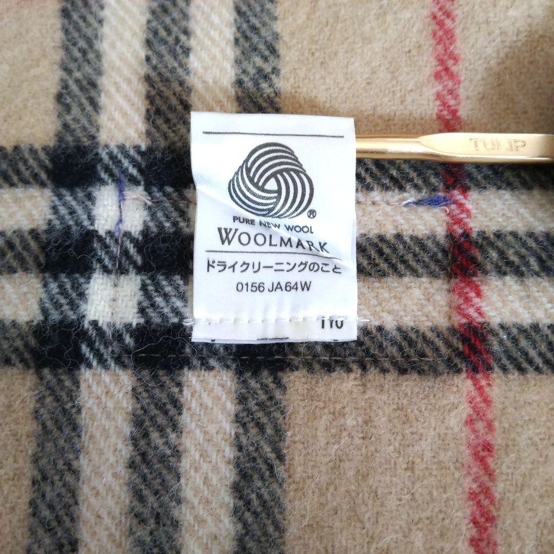 Burberrys ロゴ刺繍ノバチェック大判ストール マフラー
