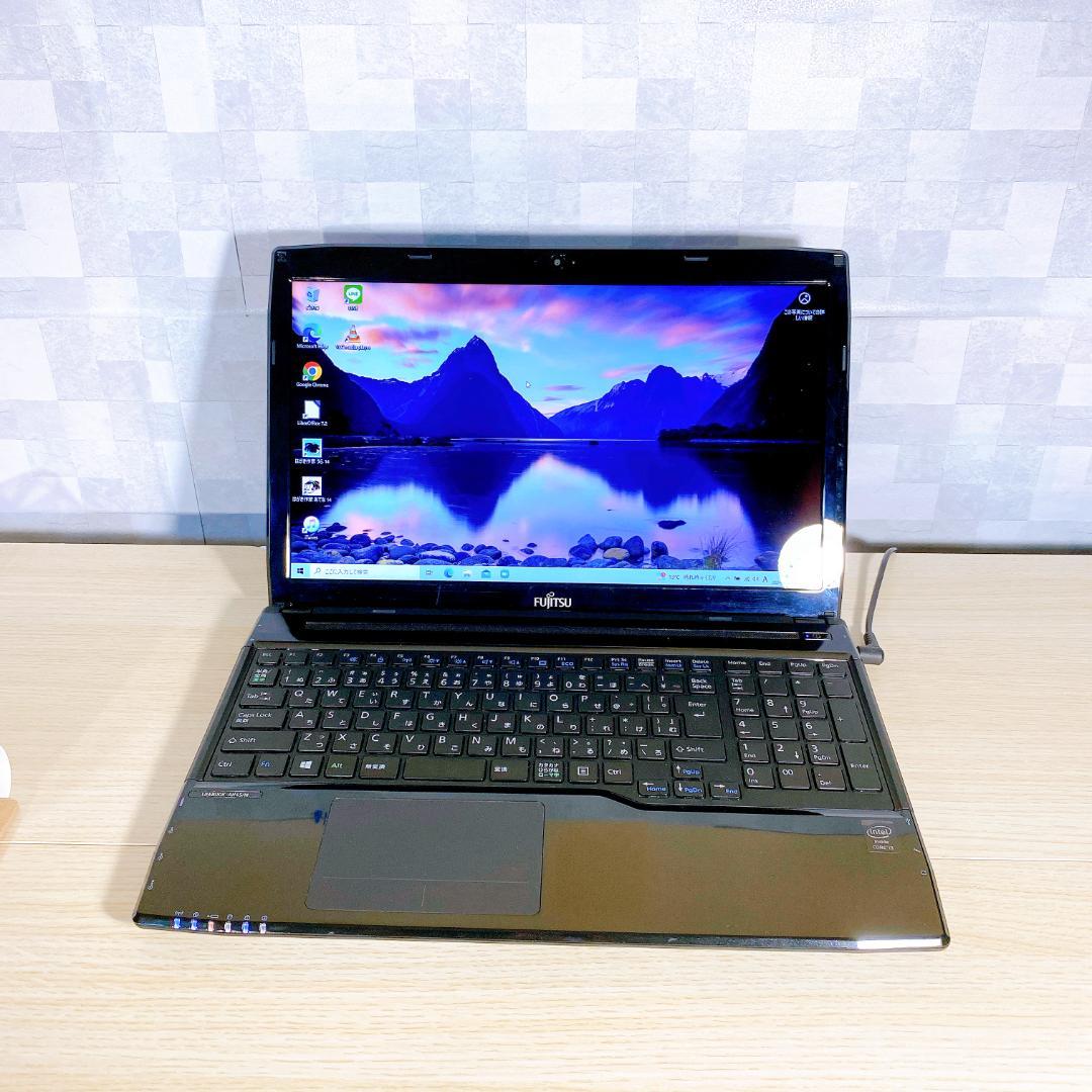 設定済み/HDD500GB/メモリ8GB/カメラ/ノートパソコン/Core i3