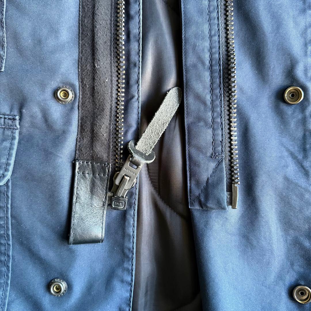 ジャケット・アウター COACH military sampling fish tail parka