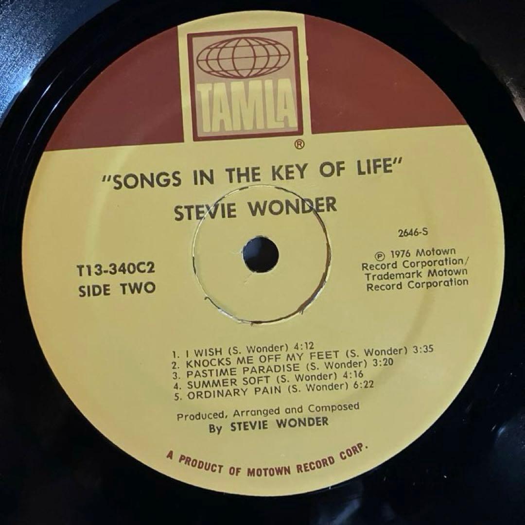 ￼US盤 Stevie Wonder/Songs InThe KeyOfLife