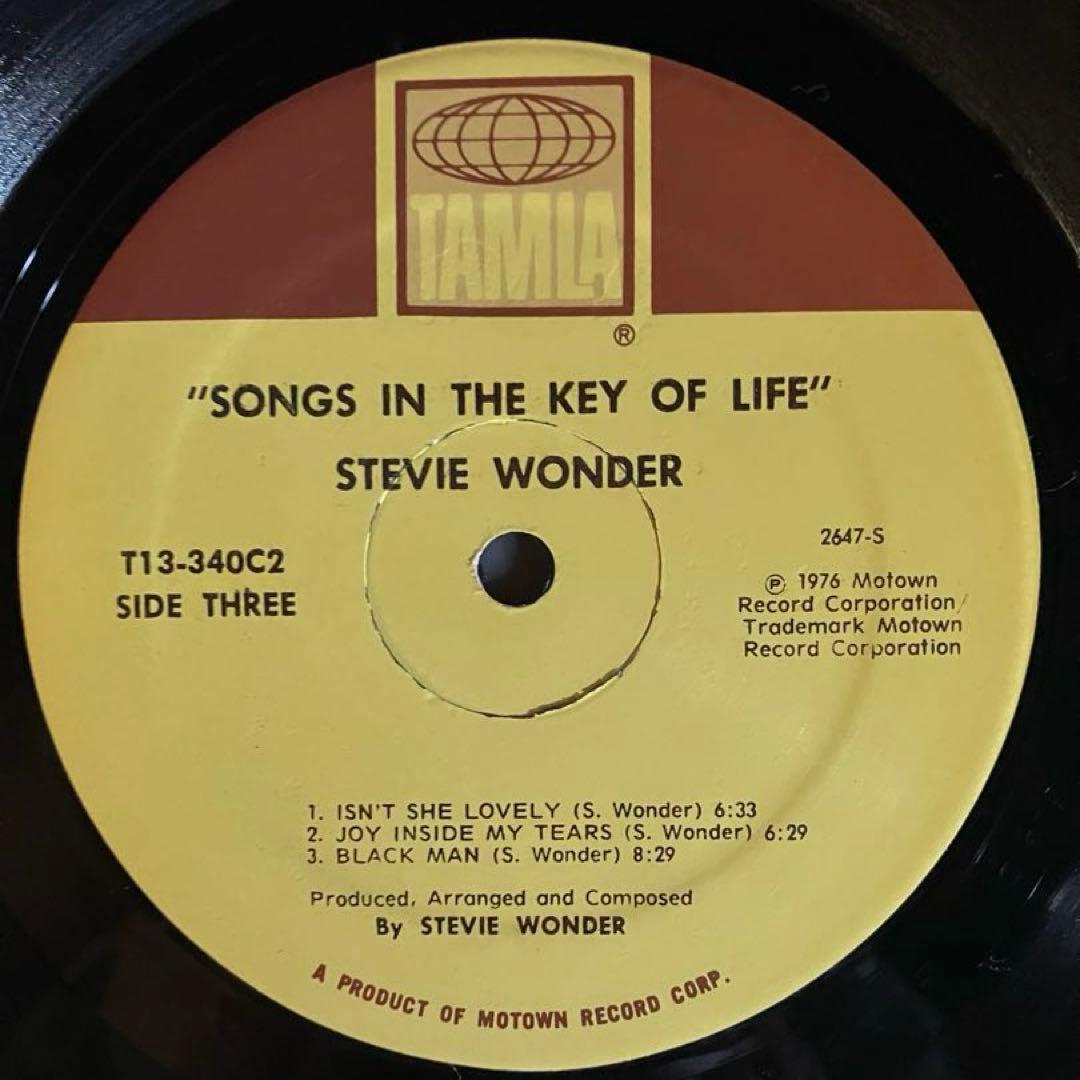 ￼US盤 Stevie Wonder/Songs InThe KeyOfLife