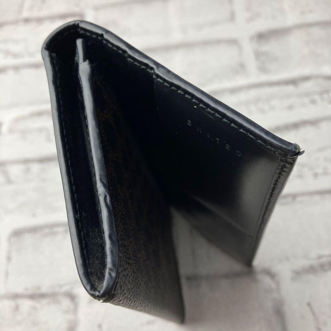 【美品】CELINE　セリーヌ★二つ折り長財布　マカダム柄　PVC　ウォレット