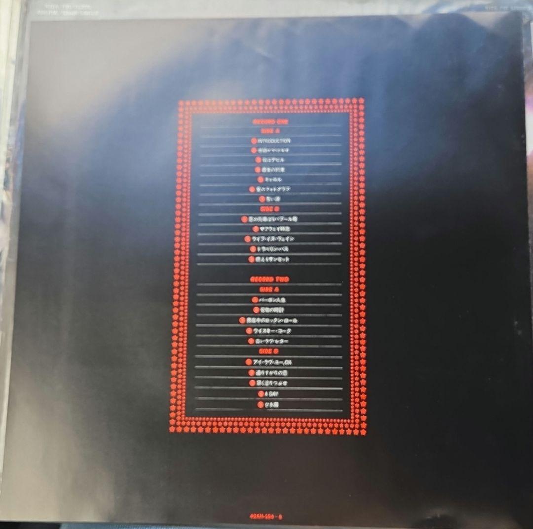 E.YAZAWA Super Live LPレコード