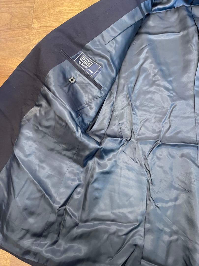 Polo Ralph Lauren ラルフローレン　金ボタン　ダブル　紺ブレザー