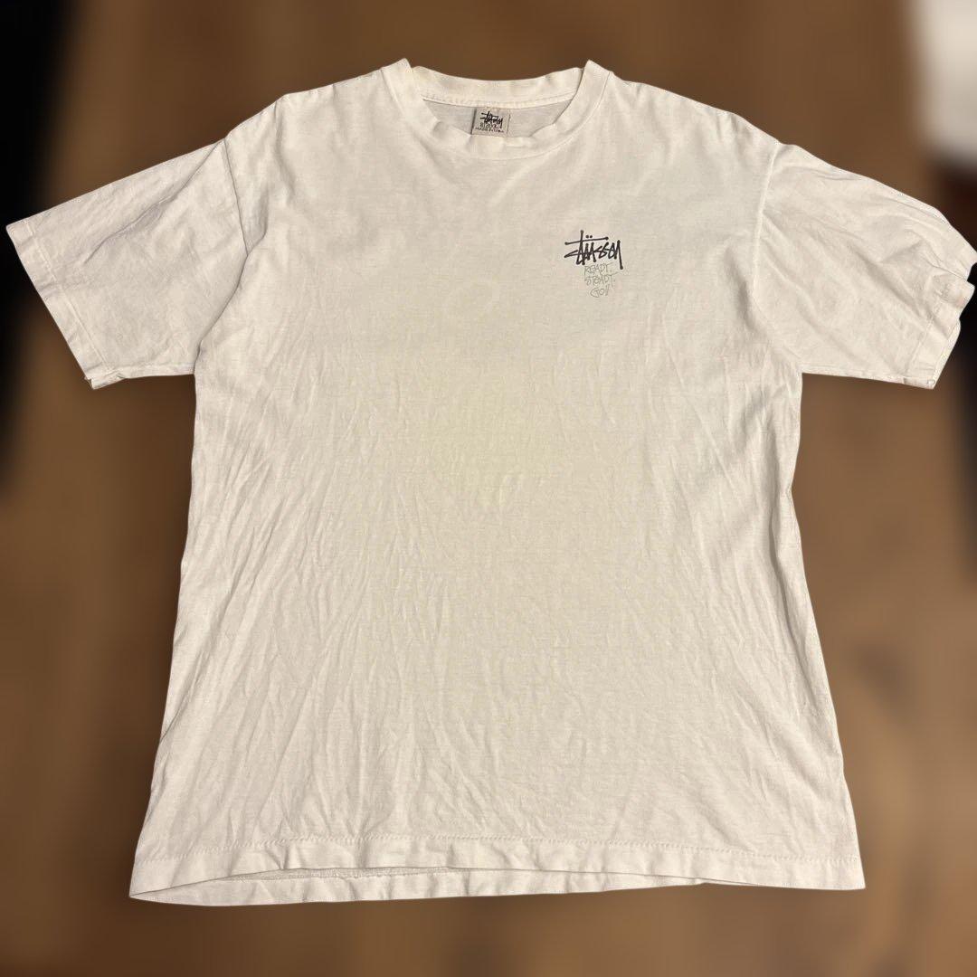 OLD STUSSY ベスパ　Tシャツ　Lサイズ　90s