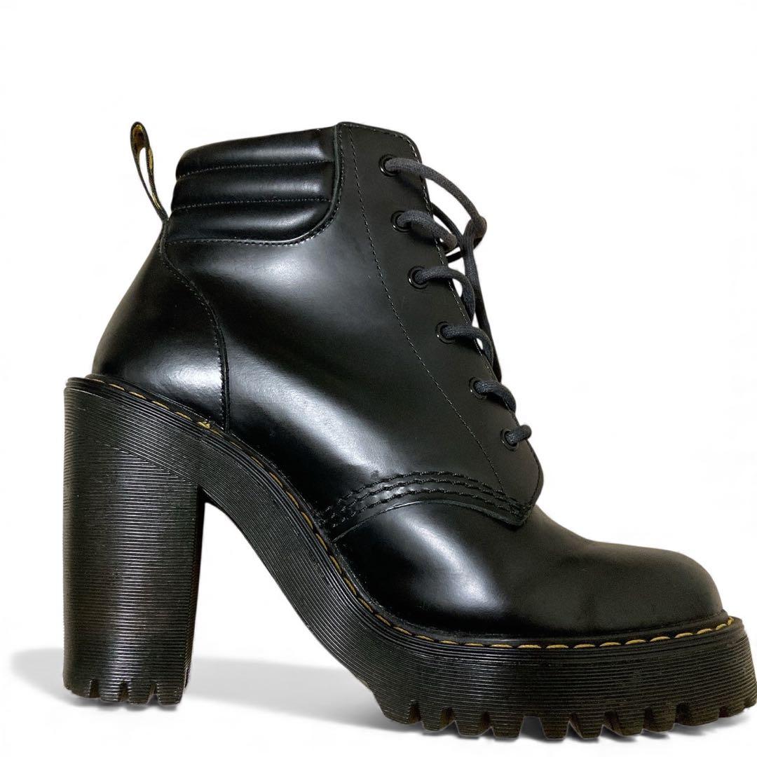 美品　定価3万　希少　厚底　ヒール　ブーツ 23cm Dr.Martens