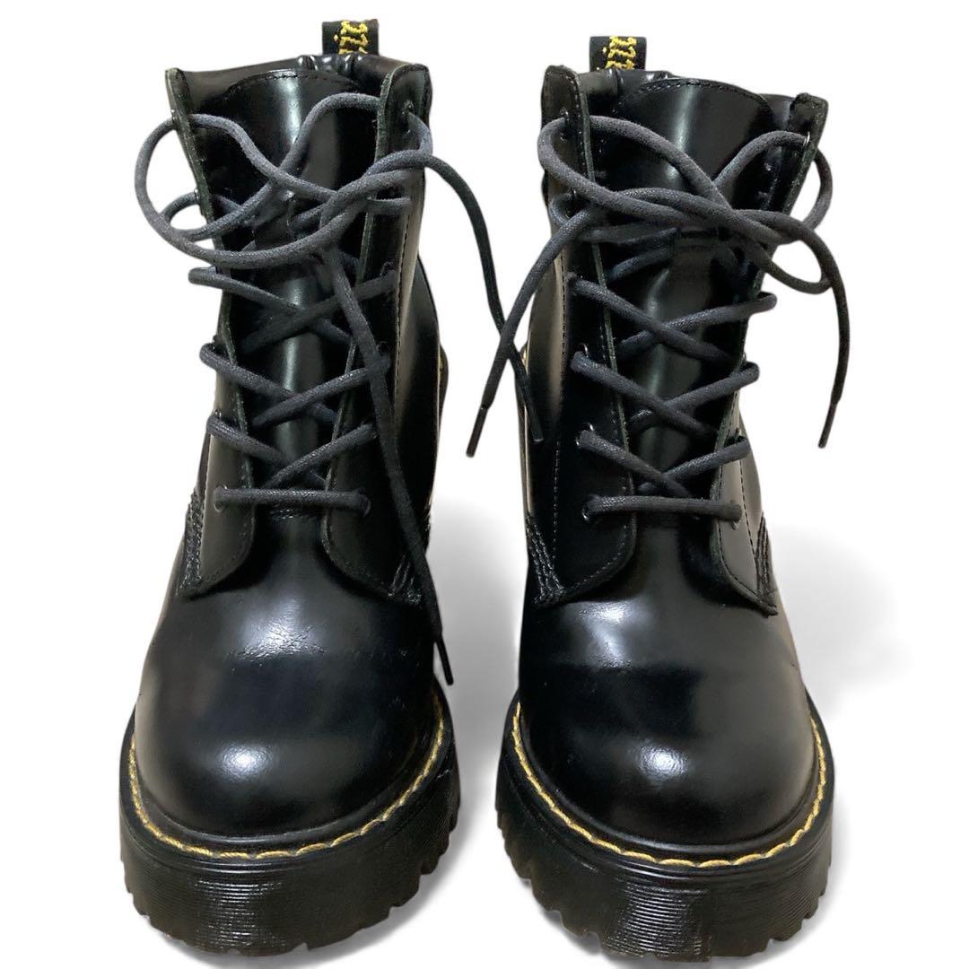 美品　定価3万　希少　厚底　ヒール　ブーツ 23cm Dr.Martens
