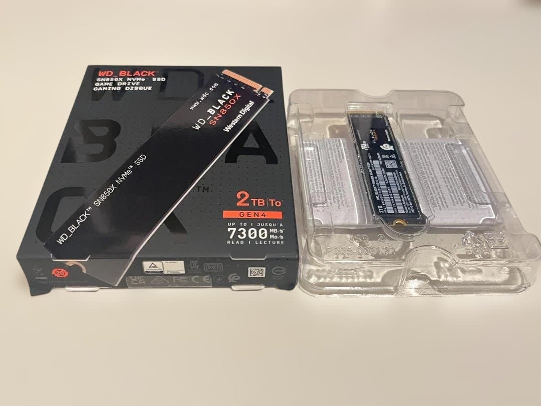 WD_BLACK SN850X 2TB ◆健康状態100%