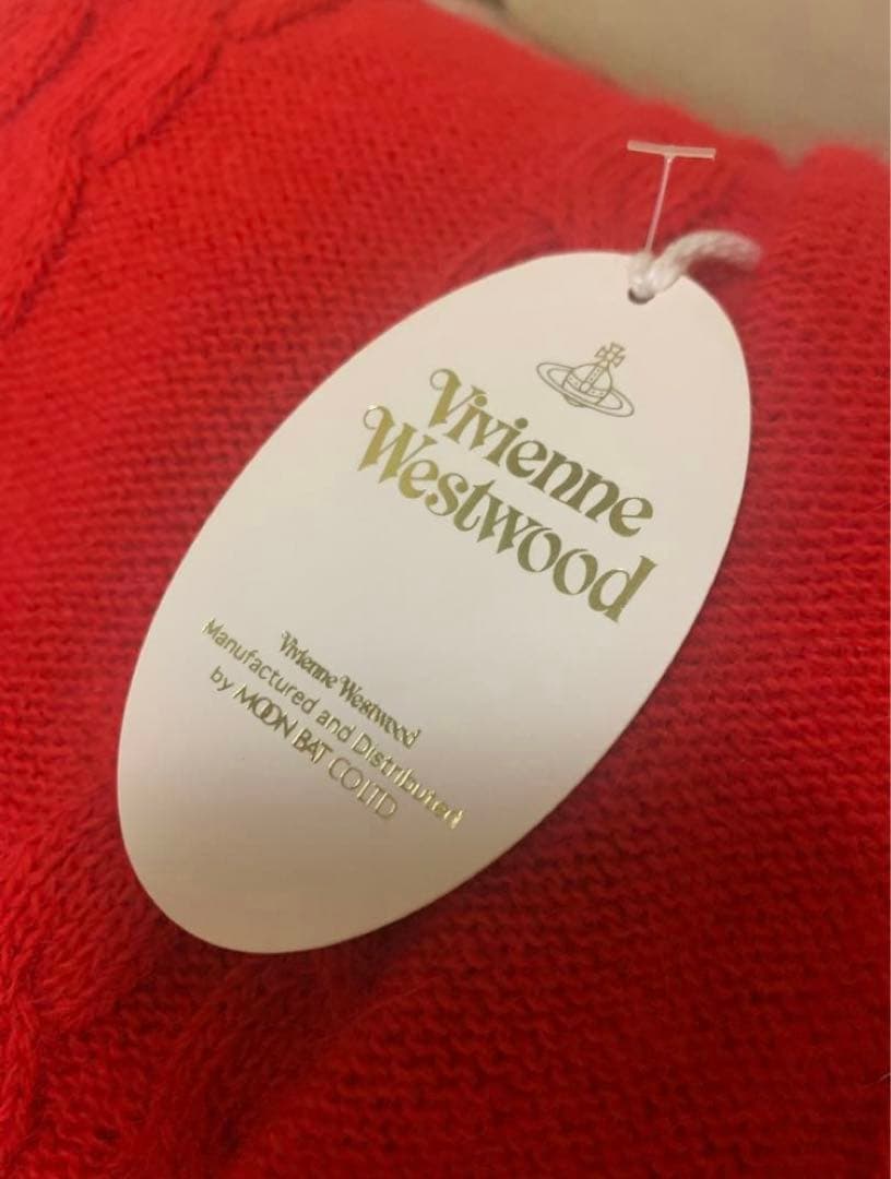 Vivienne Westwoodマフラーストール 新品 未使用 赤