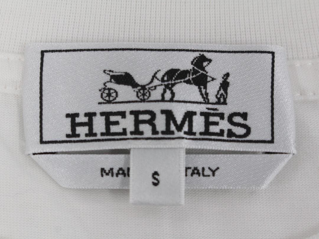 ▲美品 エルメス HERMES パズルパッチ Tシャツ レザーパッチ 24春夏