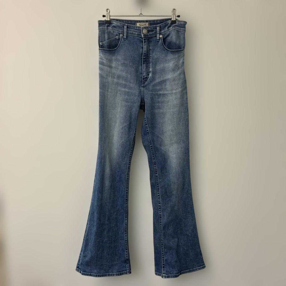 YANUK ヤヌーク　ブーツカット FLB 27 日本製 美脚デニム　ストレッチ