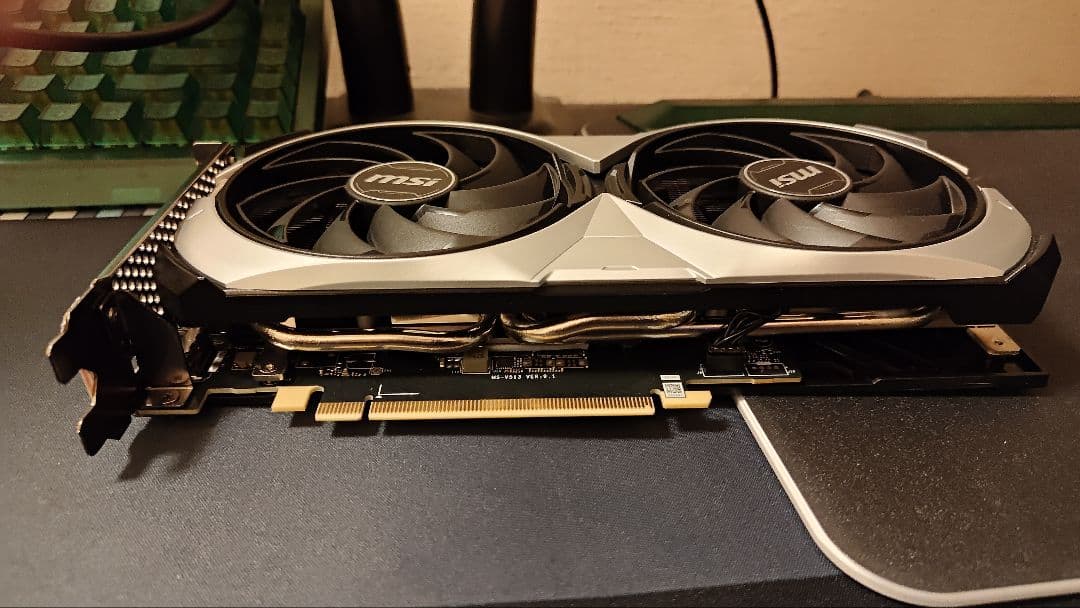 動作確認済 MSI RTX 4070 Super Ventus X2
