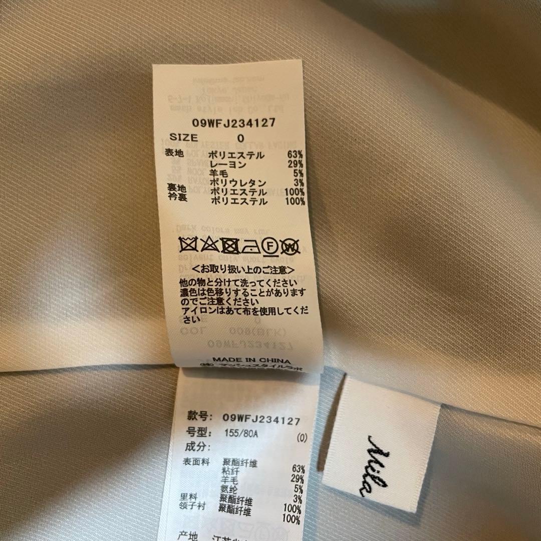 【極美品】ミラオーウェン　金釦ダブルブレストブレザー