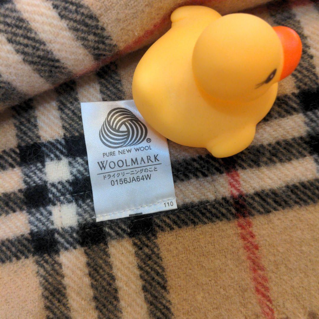 (美品)BURBERRY ブランケット ノバチェック 膝掛け 大判