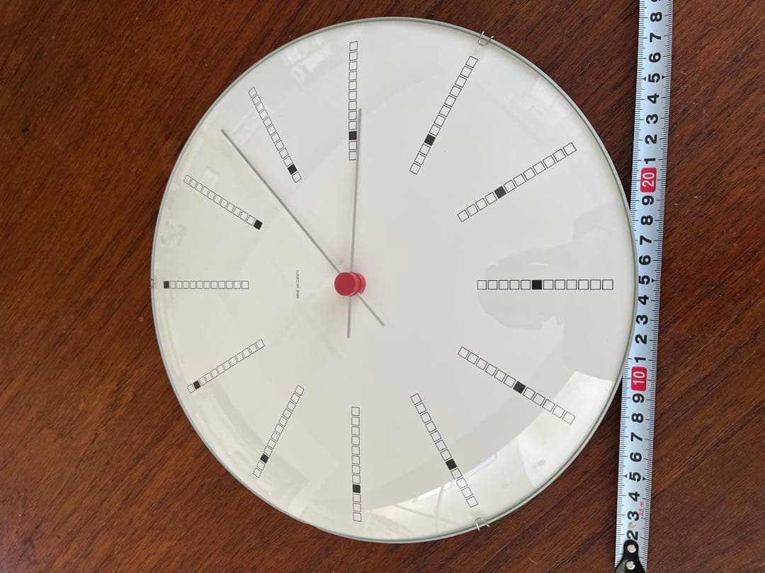 ARNE JACOBSEN 掛時計 BANKERS 29cmJUNGHANS