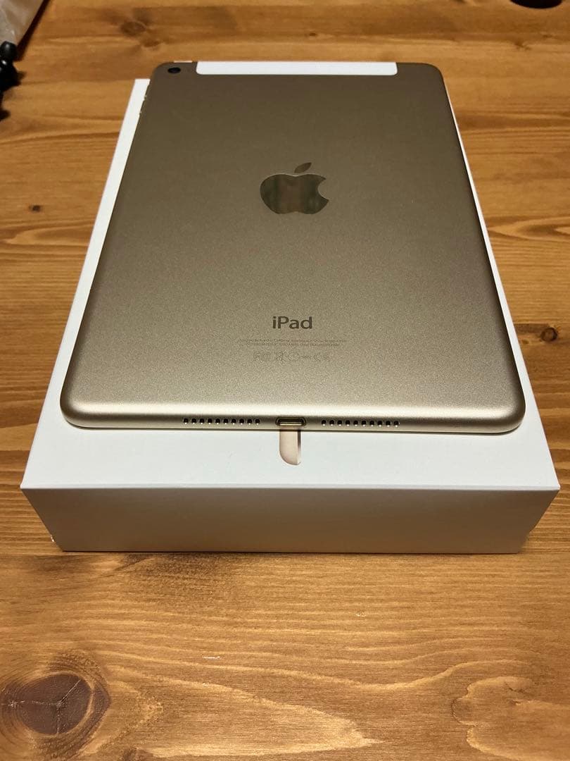 iPad mini4 64GB セルラー simフリー　ゴールド