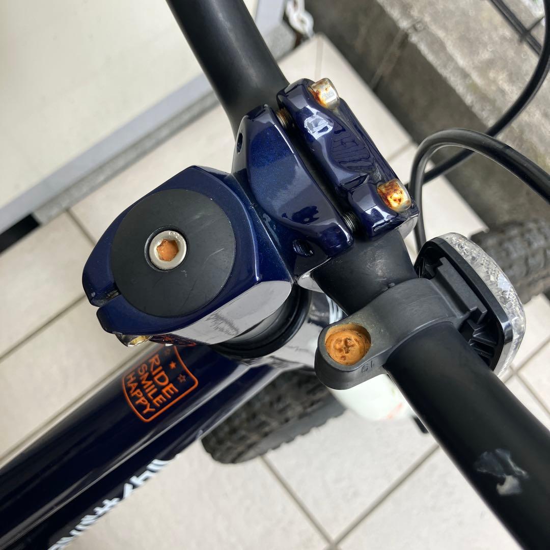 ヨツバサイクル　14インチ　ネイビー