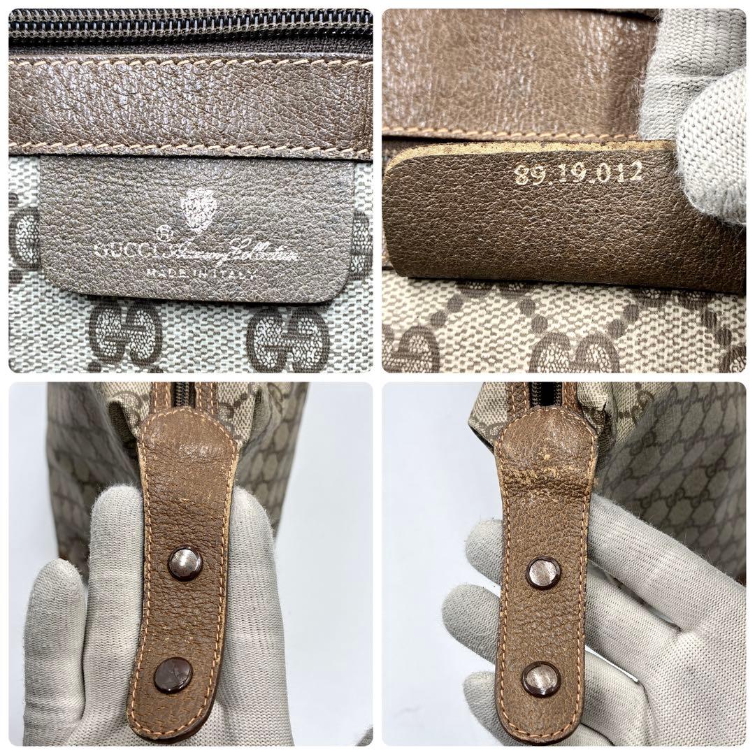 PAN　GUCCI オールドグッチ シェリーライン GG柄 PVC