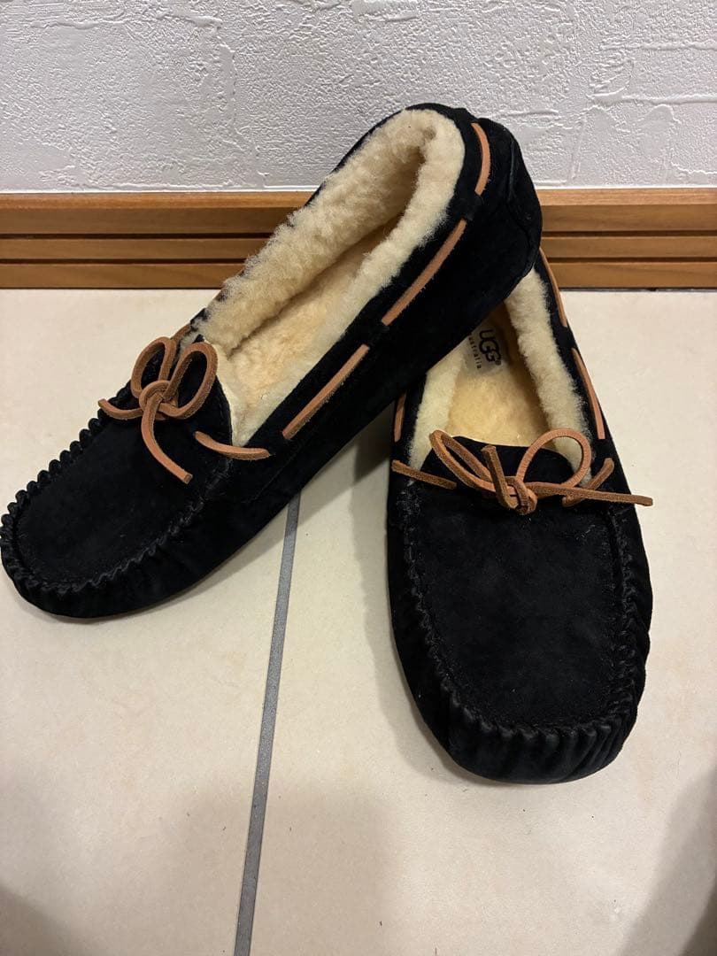 早い者勝ち！UGG ブラック モカシン