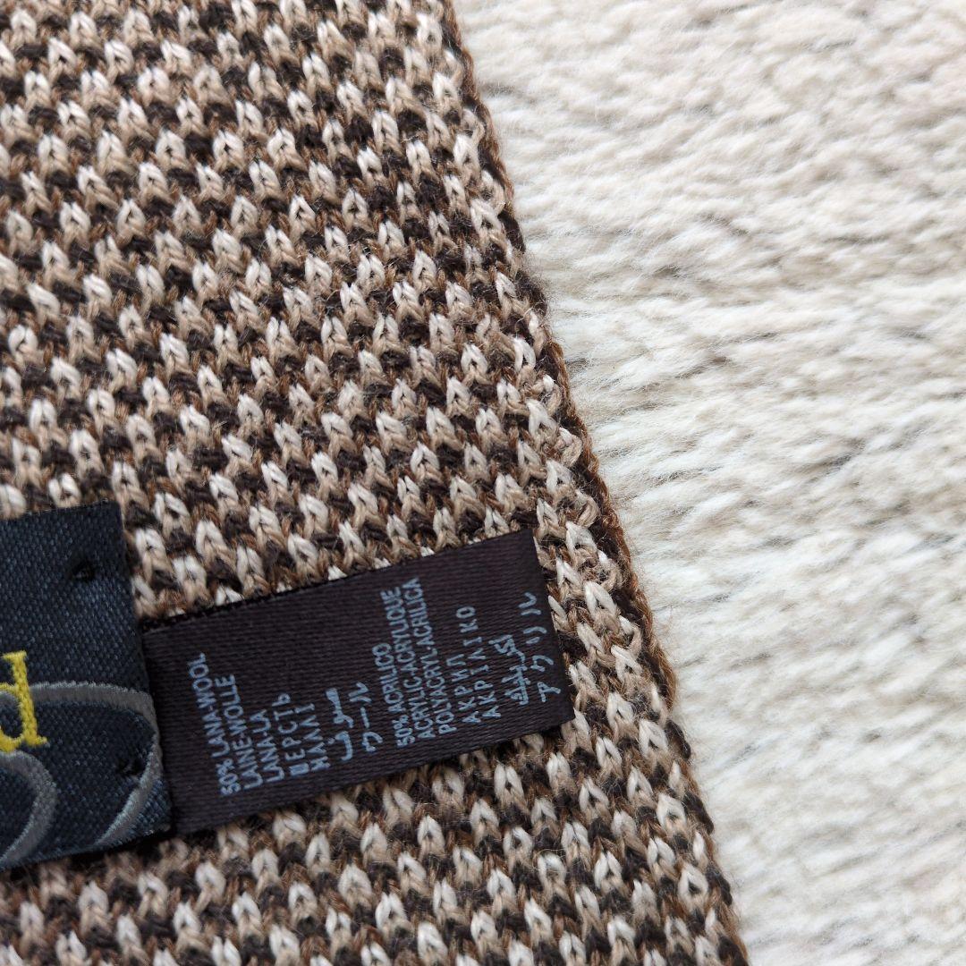 Vivienne Westwood　マフラー　ライトブラウン