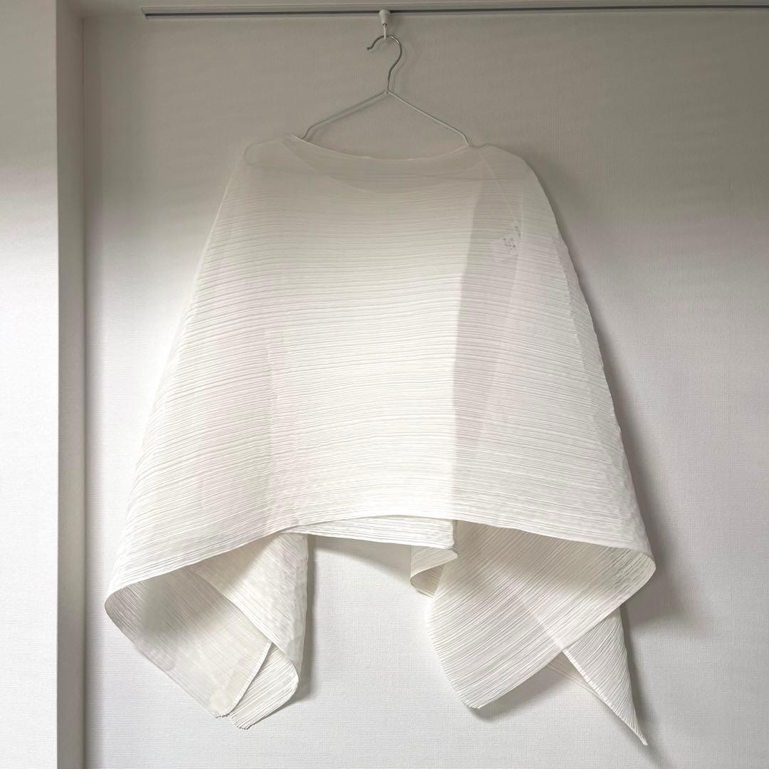 小物 PLEATS PLEASE MADAME-T SMALL WHITE