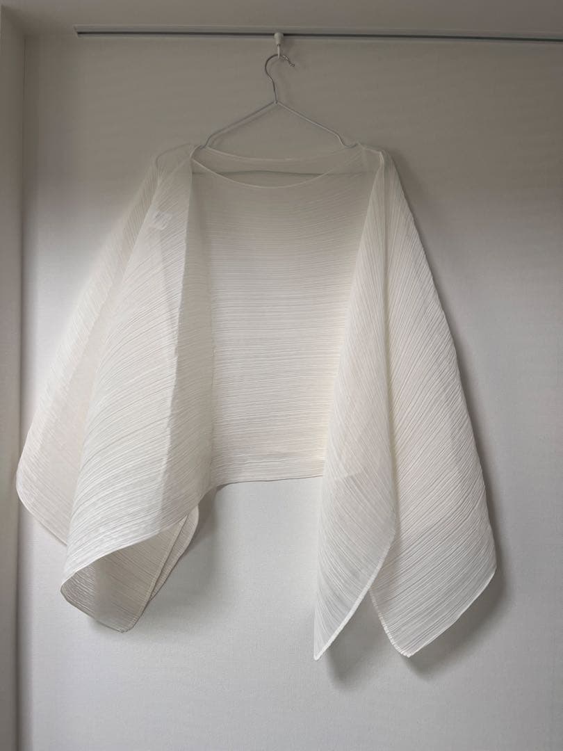 小物 PLEATS PLEASE MADAME-T SMALL WHITE