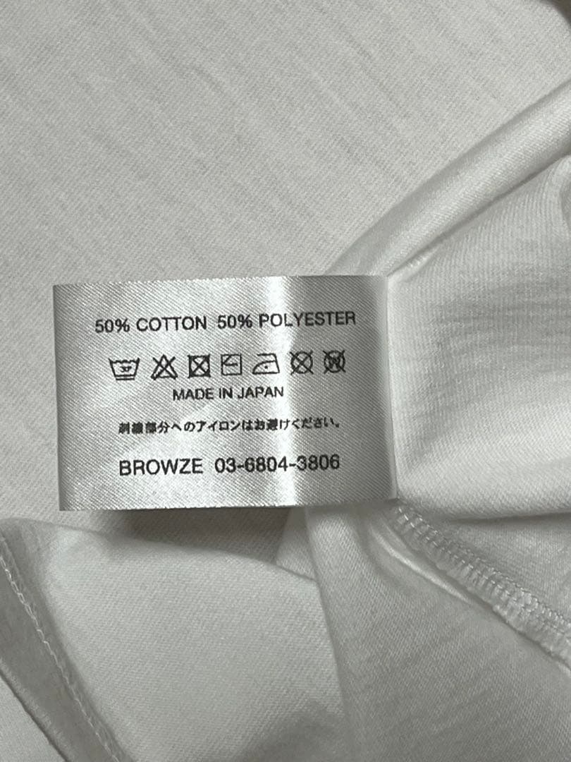 極美品 ENNOY PROFESSIONAL S/S T-SHIRT 白 x 黒