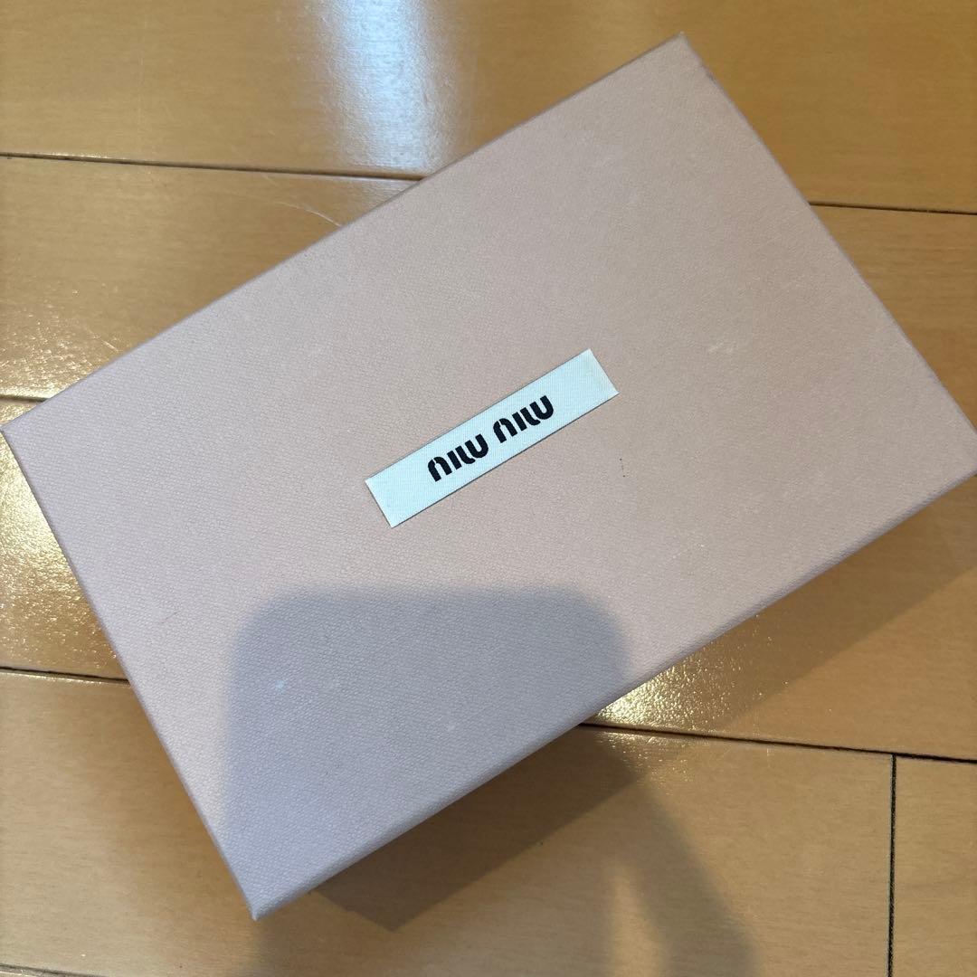 (あきさん専用)MIU MIU レザー 三つ折り財布 レッド