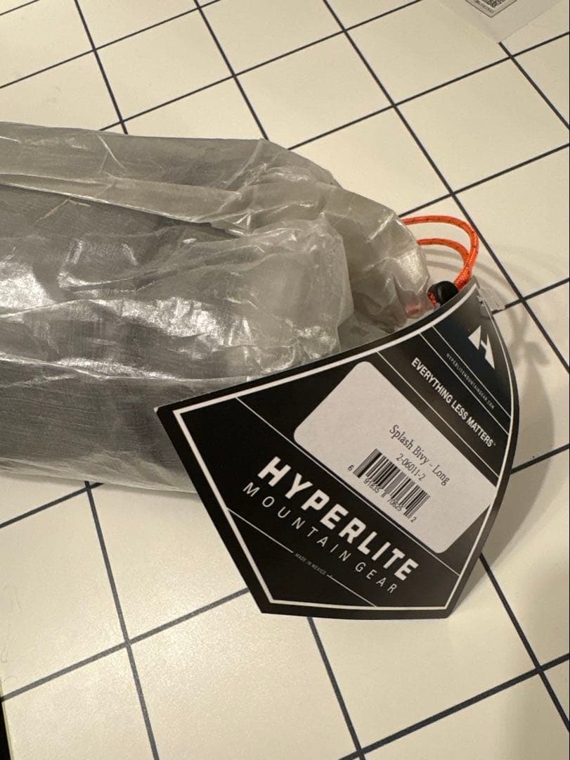 ハイパーライトマウンテンギア Splash Bivy Long