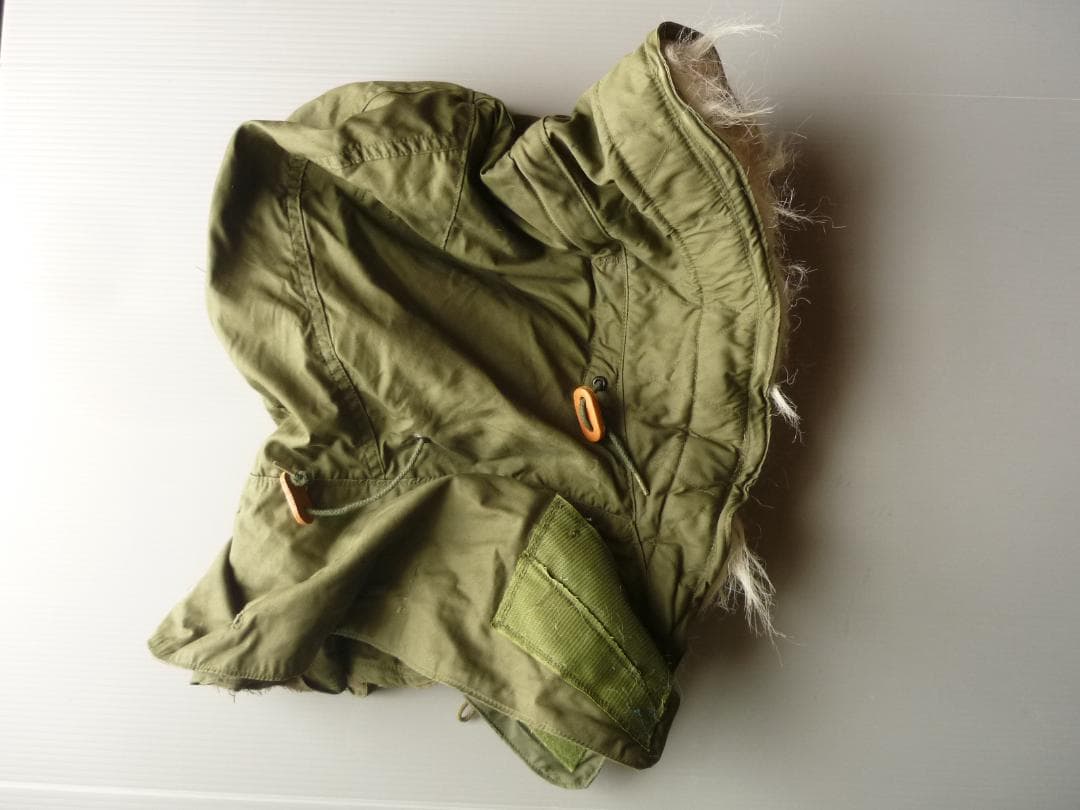 中古品 70s 米軍 M-65 フード モッズコート パーカー A