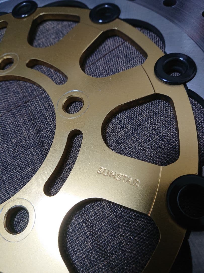 【最終価格】SUNSTAR ブレーキディスク KC-207 2枚セットUSED品