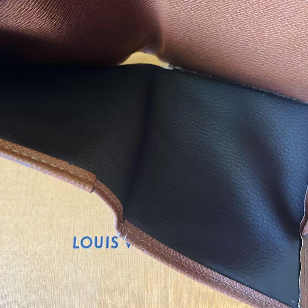 LOUIS VUITTON モノグラム Wホック 三つ折り財布 リペア美品❣️