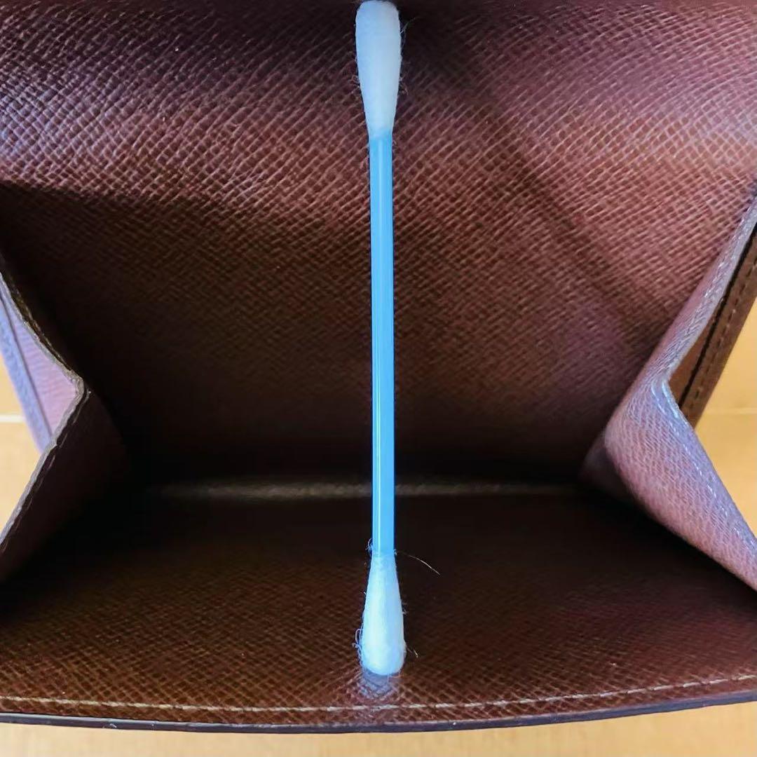 LOUIS VUITTON モノグラム Wホック 三つ折り財布 リペア美品❣️