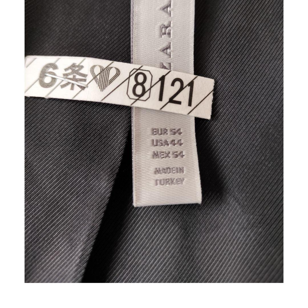 【美品】ZARA MAN チェックジャケット XL ワインレッド ビジカジ