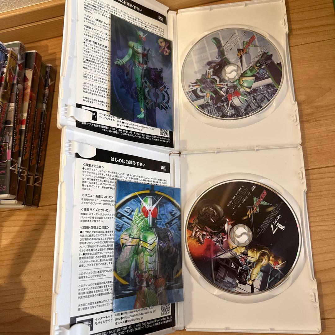 一部初回特典付き仮面ライダーW(ダブル) 12巻DVDセット