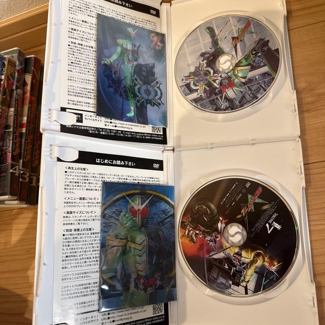 一部初回特典付き仮面ライダーW(ダブル) 12巻DVDセット