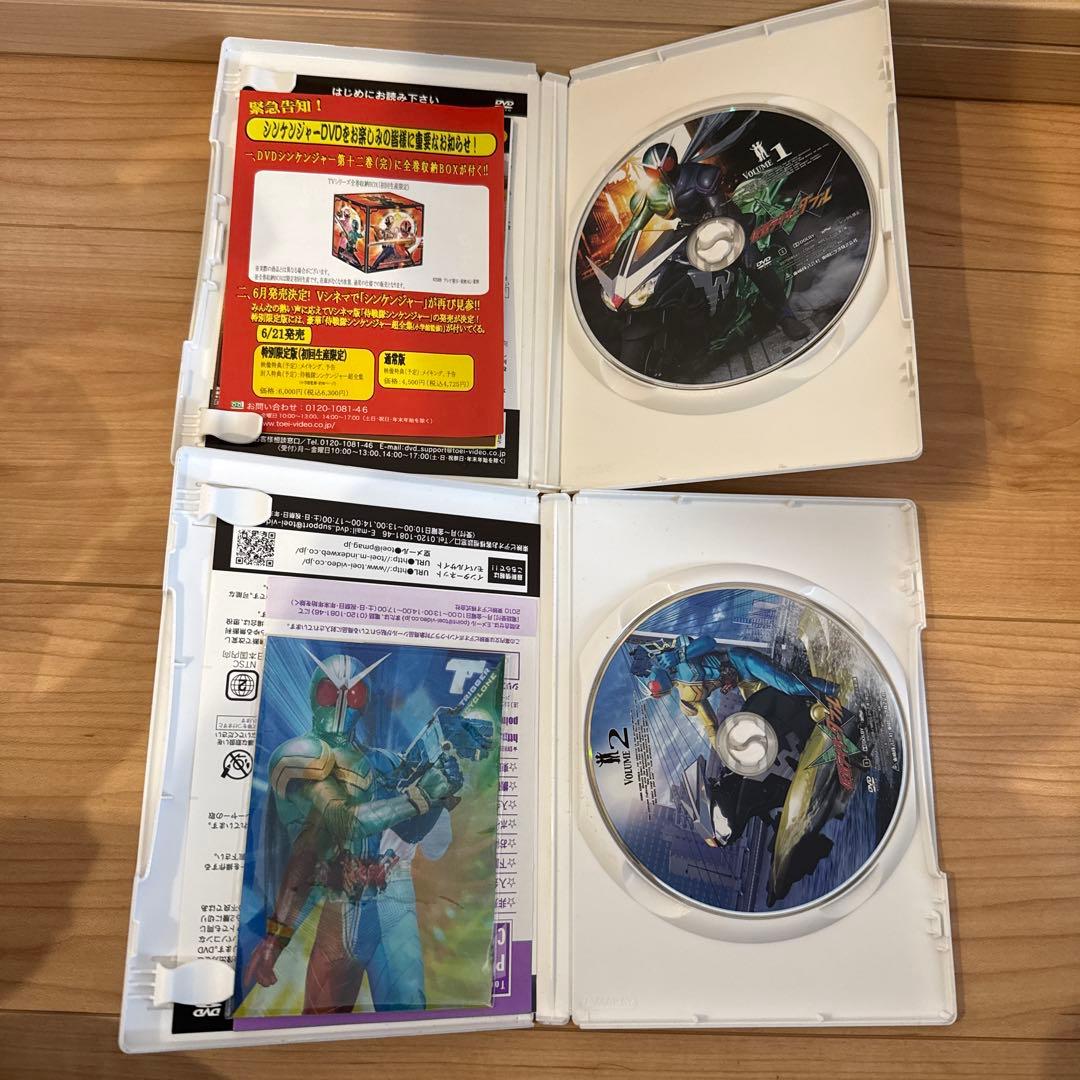 一部初回特典付き仮面ライダーW(ダブル) 12巻DVDセット