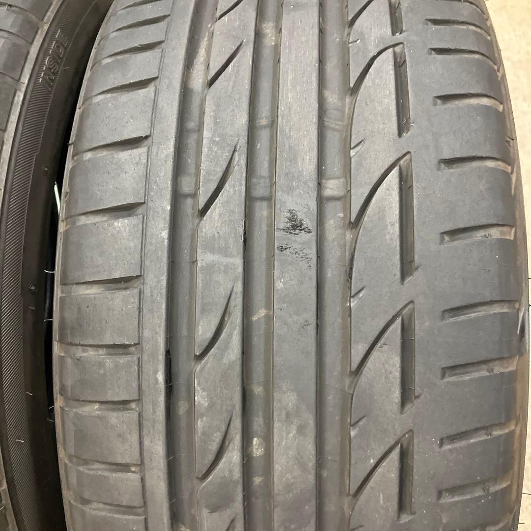 BS ポテンザS001 255/35R20 18年製 4本セットバリ山