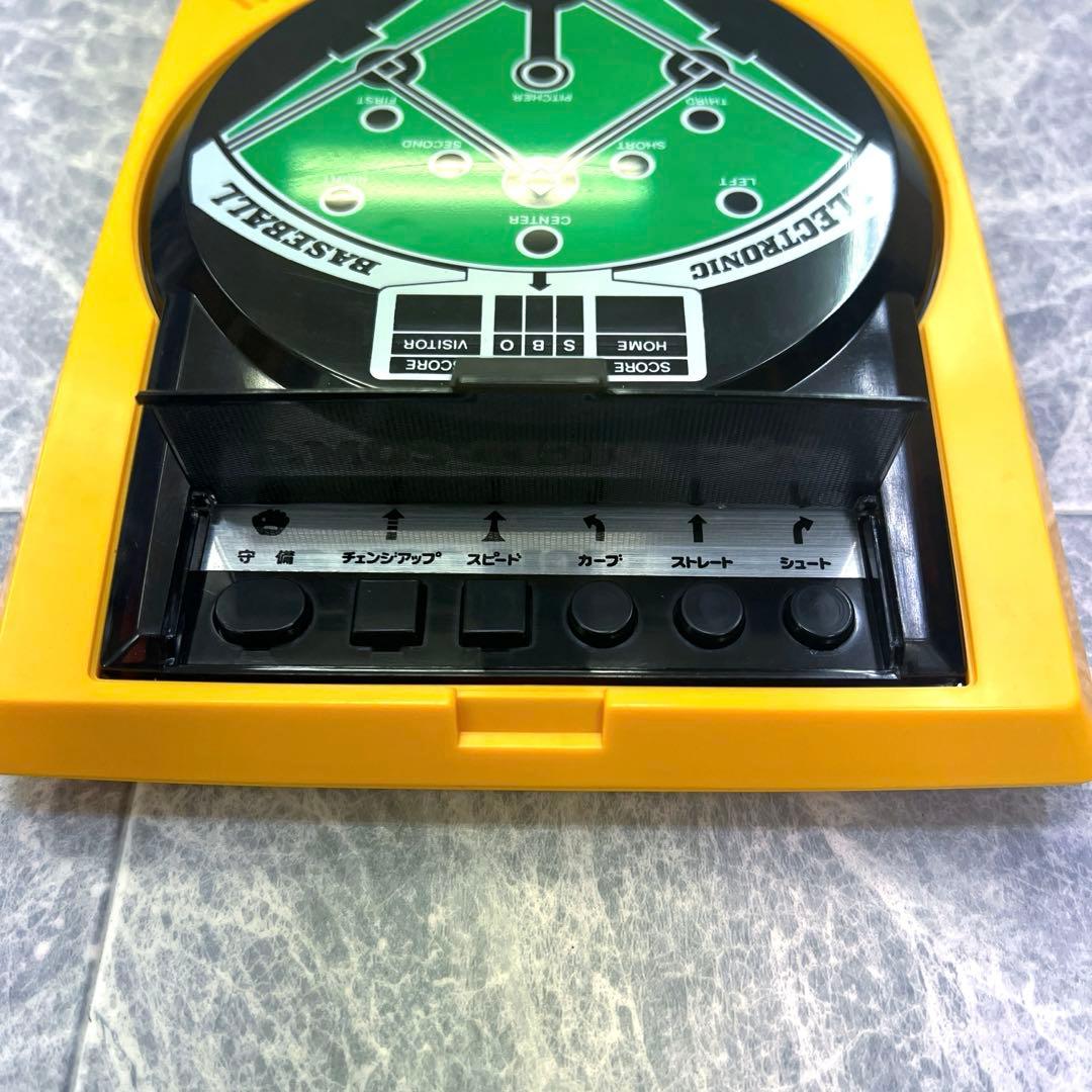 美品 エポック社 マイコンベースボール デジコム9 昭和レトロ