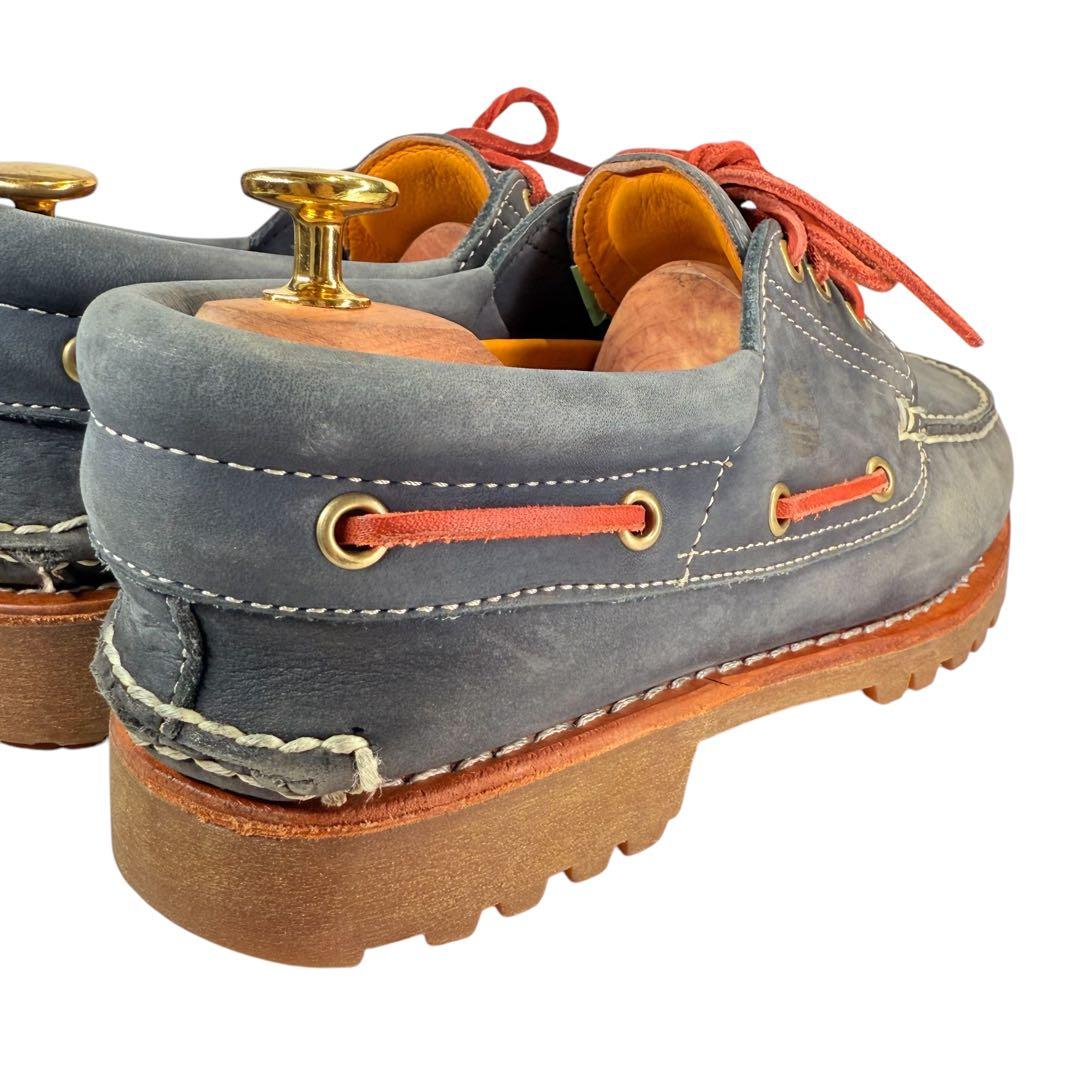 Timberland（W8）3eye Classic Lug デッキシュー紺