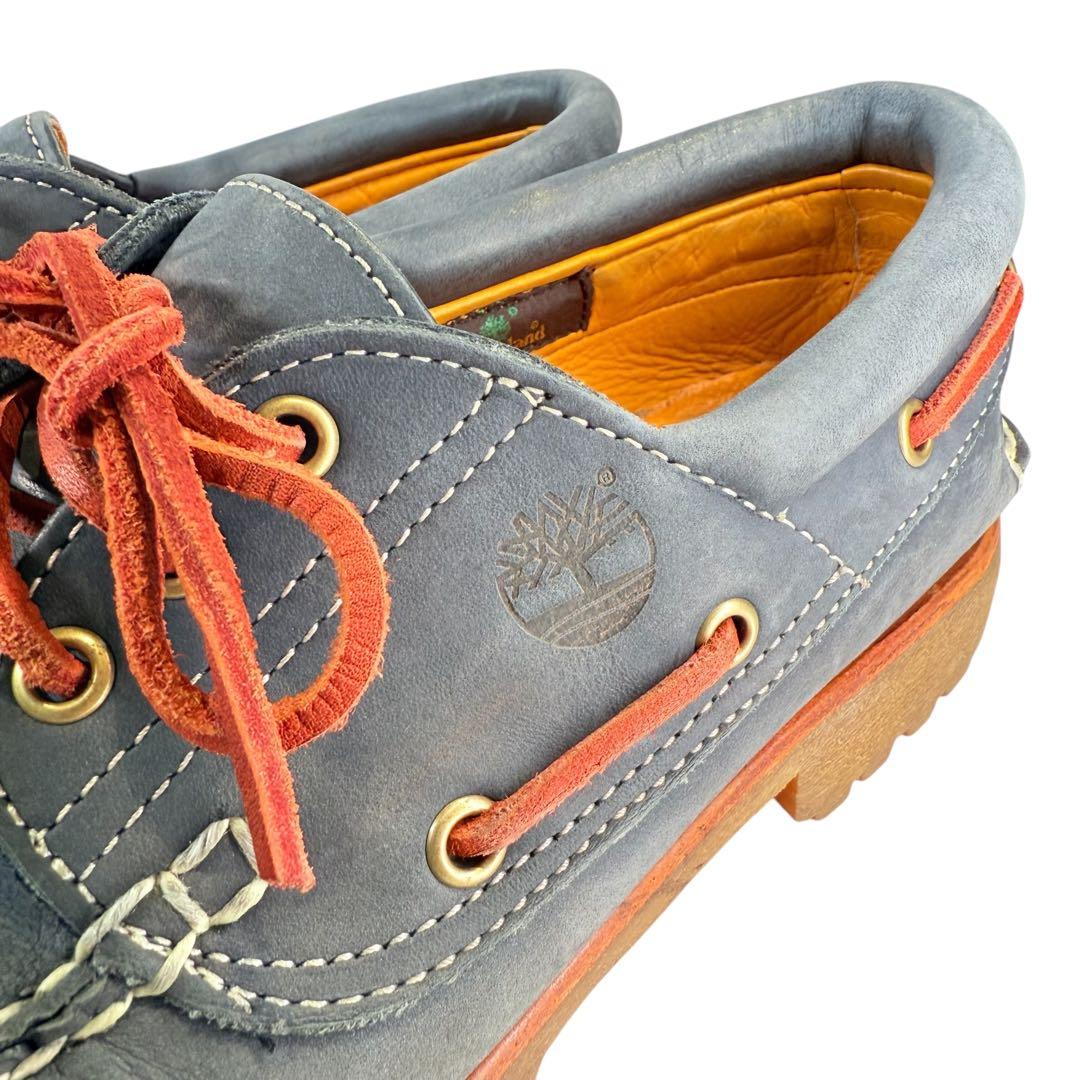 Timberland（W8）3eye Classic Lug デッキシュー紺