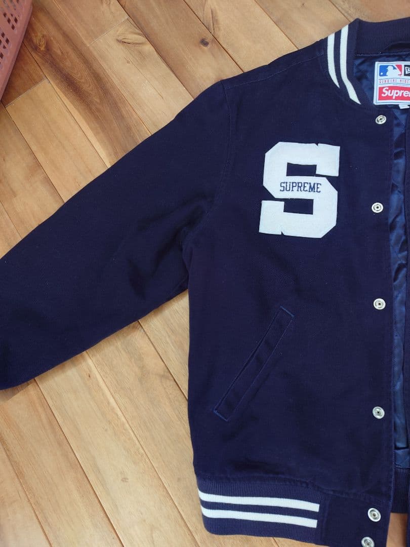 SUPREME　NEWERA　MLB 20SS VARSITYJACKET　L
