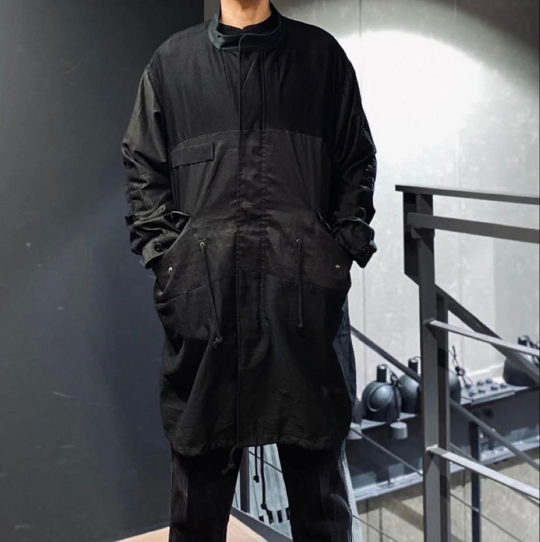 Nasngwam. | ナスングワム MODS COAT #BLACK