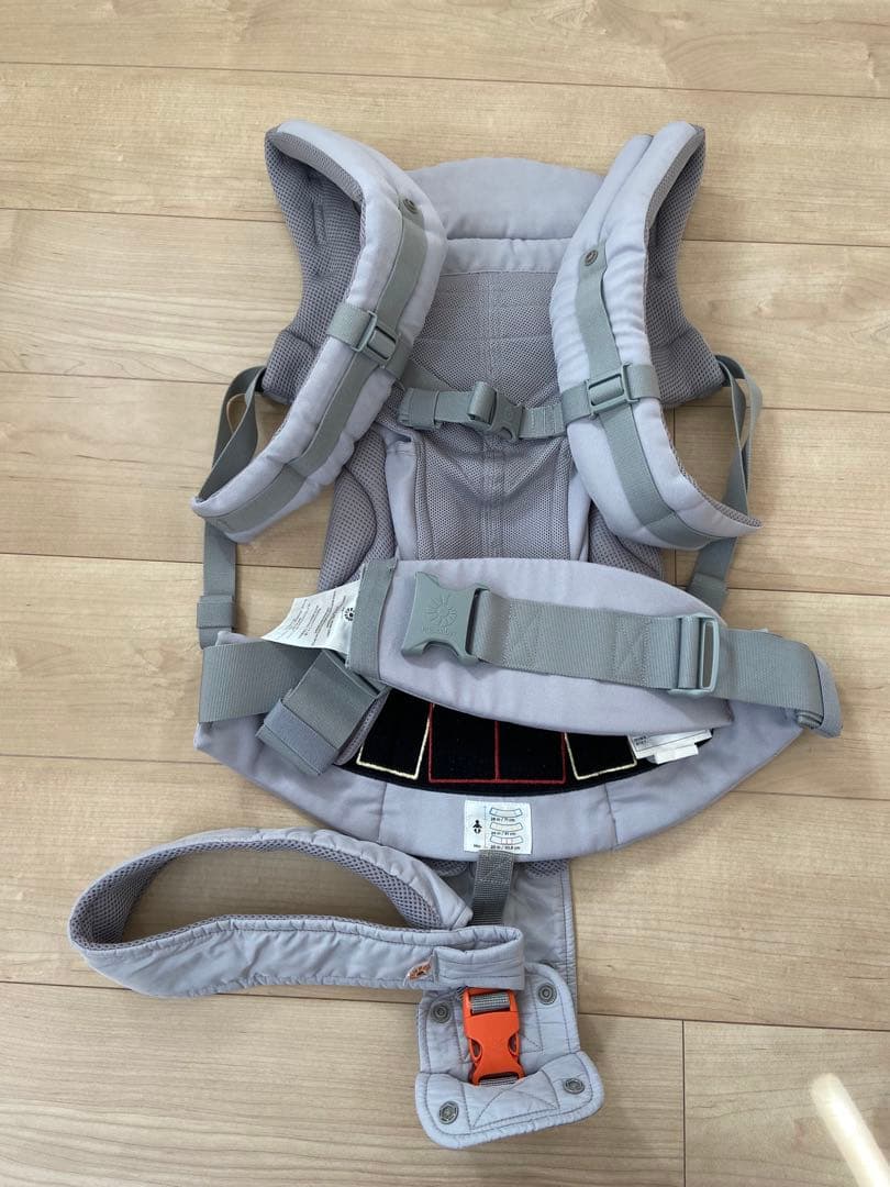 値下げ！エルゴベビーomni360クールエア 抱っこ紐 グレー
