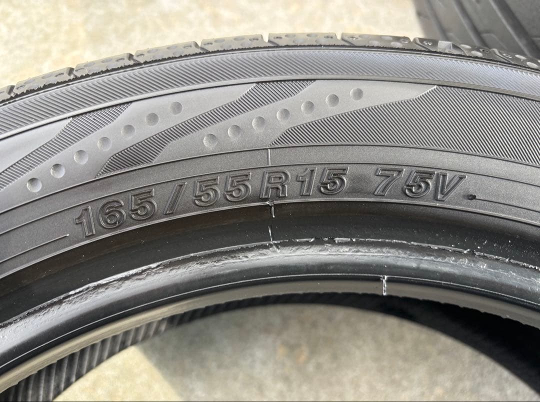 バリ山 24年製 ヨコハマ ブルーアース RV03CK 165/55r15 4本